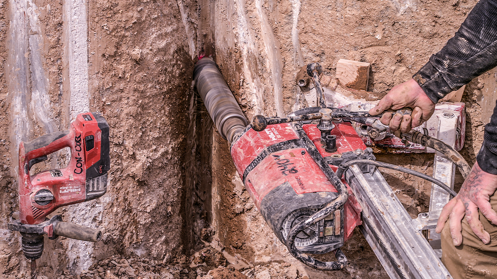 professional concrete drilling