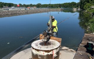 concrete core drilling project