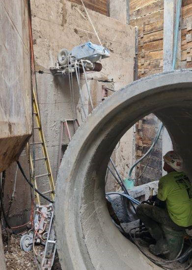 wire saw concrete cutting